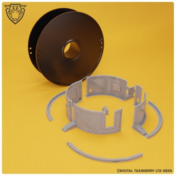 Fantasy Spool Tower 2: Ye Olde Taxidermee Shoppee Assembly